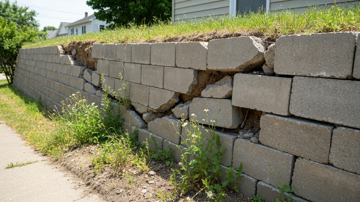 Retaining Wall Repair Cost: What to Budget by Method and Material